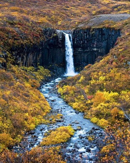 Svartifoss waterfall, Iceland