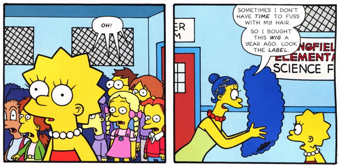 Simpsons Comics #147 is the one-hundred and forty-seventh issue of Simpsons Comics. It was released in the USA in October 2008.