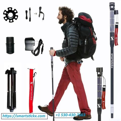 Hi-tech adjustable Trekking stick
