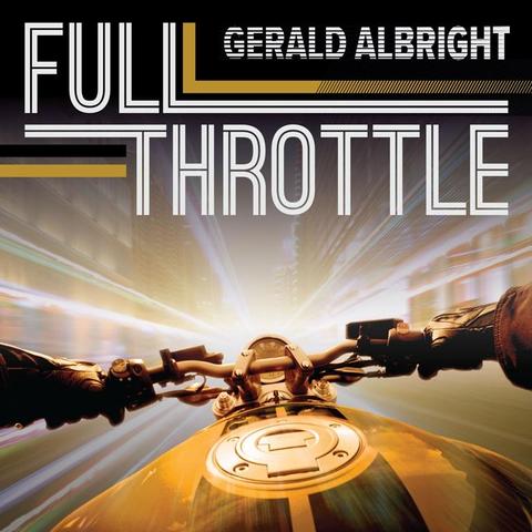 An image of the cover of the record album 'G-Stream 3 - Full Throttle' by Gerald Albright