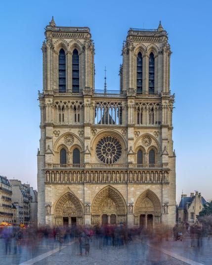 Notre-Dame Cathedral in Paris, France