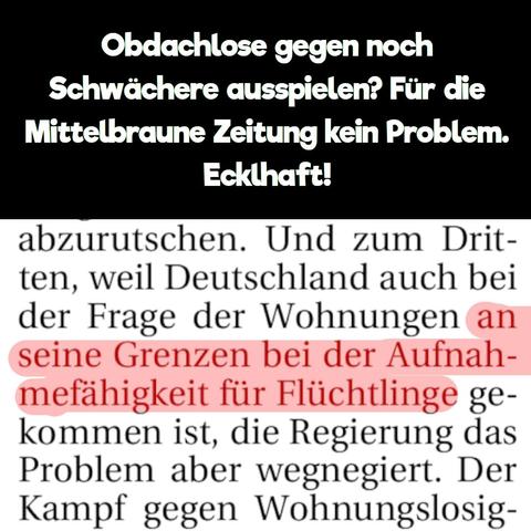Zeitungsausschnitt aus der Mittelbraunen Zeitung