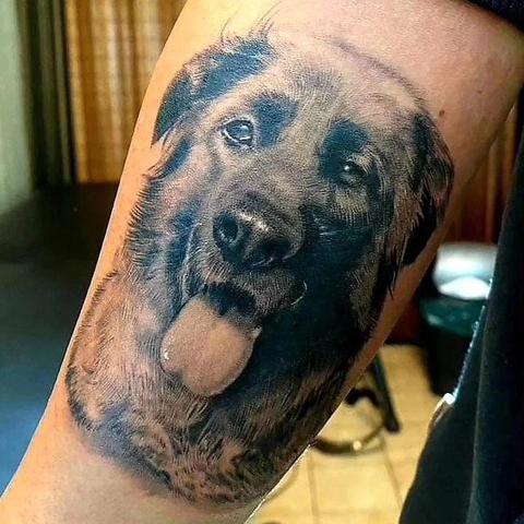 Full color Crash Bandicoot New school video game inspired tattoo