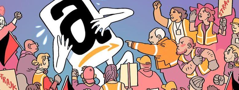 Amazon workers struggle, strike Organize Union 