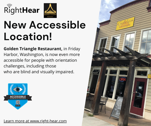 Golden Triangle Restaurant in Washington is now more accessible! 