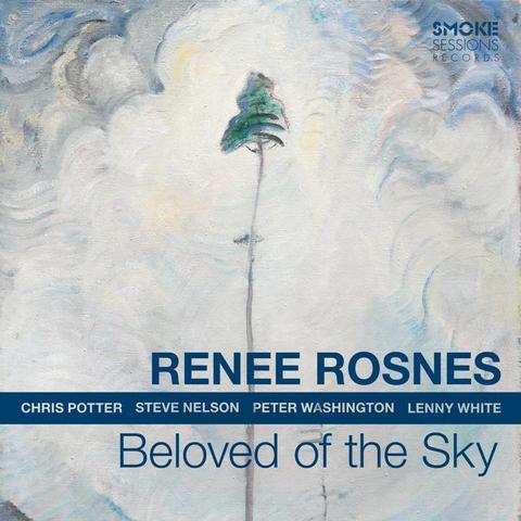An image of the cover of the record album 'Beloved of the Sky' by Renee Rosnes