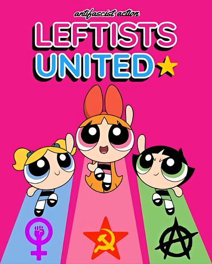 ariffascist action
LEFTISTS
UNITED⭑
அ+