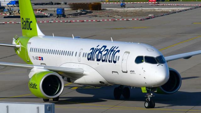 Air Baltic Airbus A220-300 MSN 55129