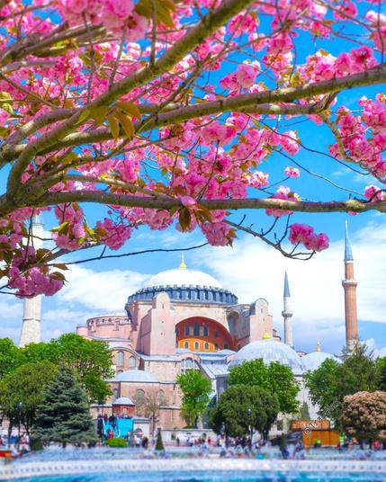 Spring in Istanbul, Turkey