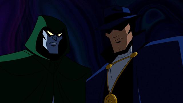 The Spectre and the Phantom Stranger from "Batman: The Brave and the Bold"