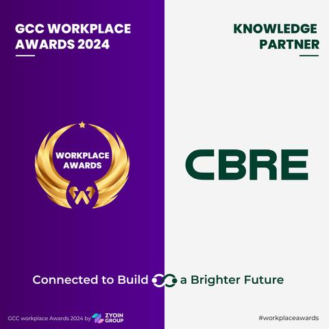 CBRE Partner with GCC Workplace Awards 2024 as a Knowledge Partner
