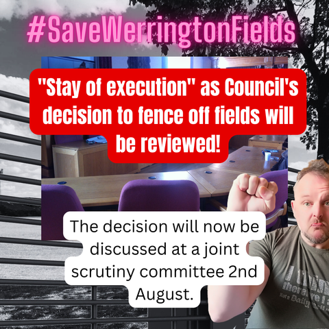 City Council wants to limit public access to Werrington Fields, in Peterborough!