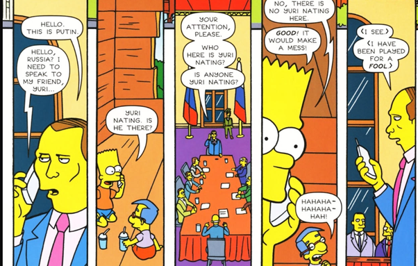 Simpsons Comics #156 is the one-hundred and fifty-sixth issue of Simpsons Comics. It was released in the USA in July 2009