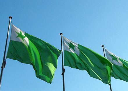 Esperanto-Flaggen