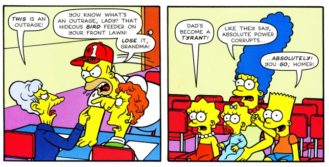 Simpsons Comics #158 is the one-hundred and fifty-eighth issue of Simpsons Comics. It was released in the United Kingdom on April 16, 2009.