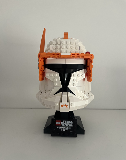 Lego Clone Wars Commander Cody helmet set - front view