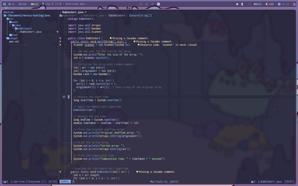 Java diagnostic