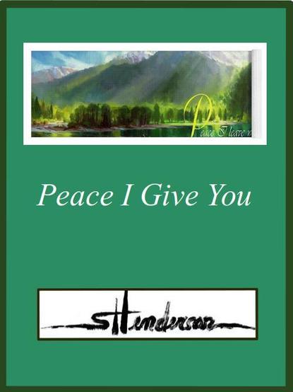 Yoga mat of an original oil painting depicting mountains and a lake, and a gospel Scripture in the corner.