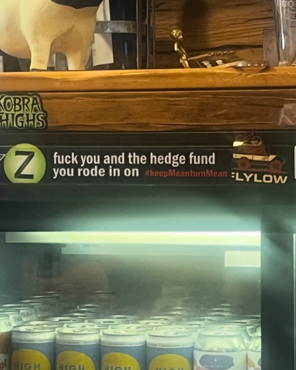 Great sticker expressing how workers feel