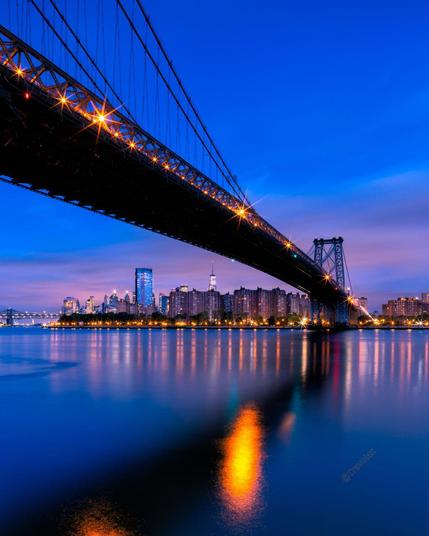 Williamsburg Bridge in New York City, USA
