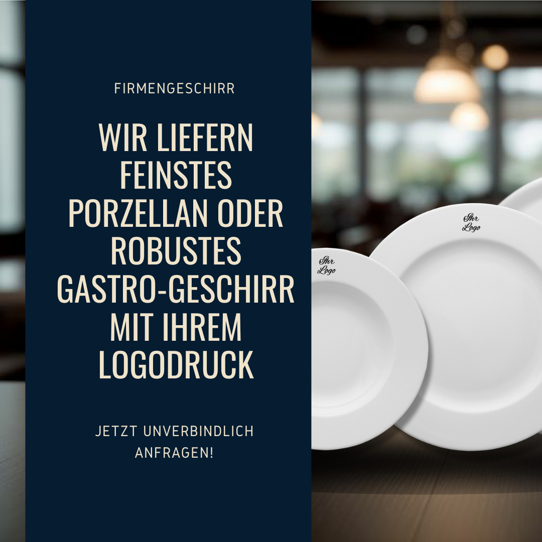 Firmengeschirr mit Logo (@firmengeschirr@ )