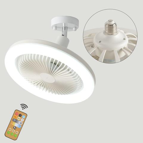 Remote control Socket Fan with Light 
