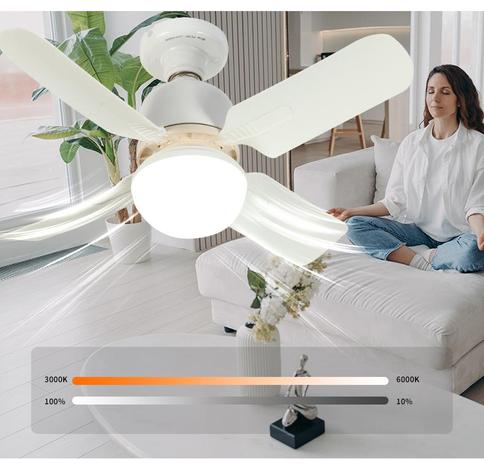 baby room , reading room light with fan 