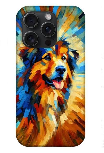 shetland sheepdog iphone 15 pro phone case