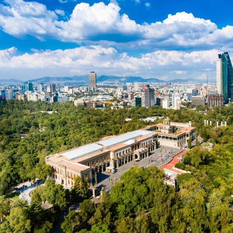 Chapultepec Park in Mexico City, Mexico