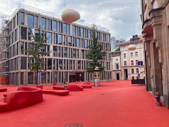 Der so genannte "Rote Platz"