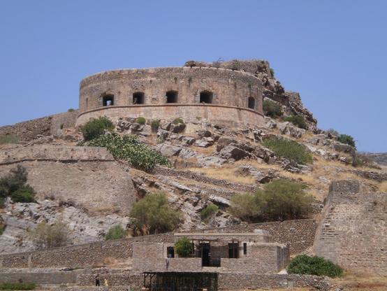 Pevnost Spinalonga - ostrov Kréta