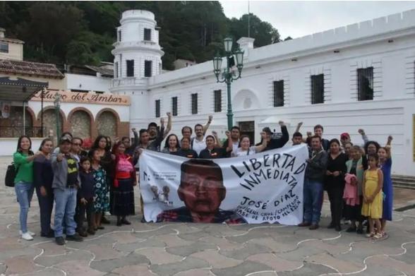 Libertad para José Díaz Chiapas