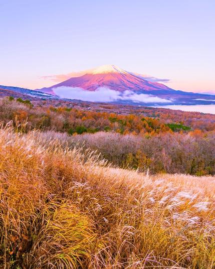 Mount Fuji, Japan view from Yamanakako