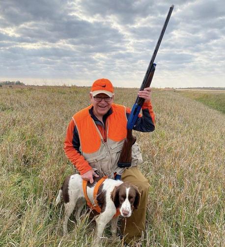 Walz with a responsibly owned rifle apparently going hunting with his dogs in a responsible way that follows the second amendment and doesn’t kill a bunch of children