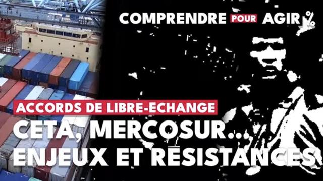 🧐 Analyse des enjeux et résistances autour des accords de libre échange avec Stéphane Thobie et Nicolas Roux d'Attac, Claude Girod (Confédération Paysanne), Léo Charles (Université Rennes~2), Lora Verheecke (Corporate Europe Observatory).
🔴 https://youtube.com/watch?v=uJQUESaLKkA
#StopCETA #StopEUMercosur #StopEUChile