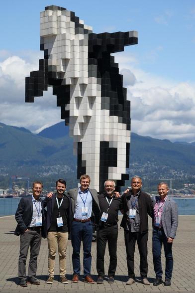 WCCM 2024 and 2026 organizers at the Vancouver Convention Center.