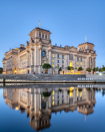 The Reichstag in Berlin, Germany