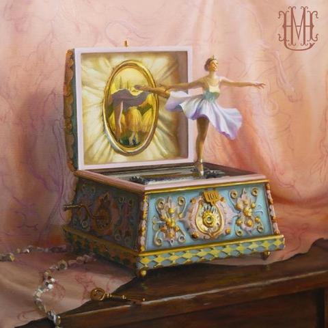 An image of the cover of the record album 'LOVE HATE MUSIC BOX' by Rainbow Kitten Surprise