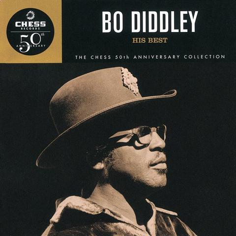 An image of the cover of the record album 'Blues Legends' by Bo Diddley