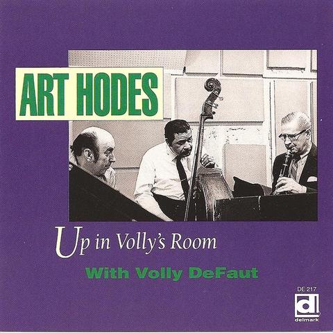 An image of the cover of the record album 'Up in Volly's Room' by Art Hodes