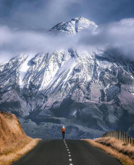 Mt Taranki, New Zealand