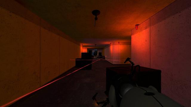 Screenshot from a game called Portal: Lost in Aperture