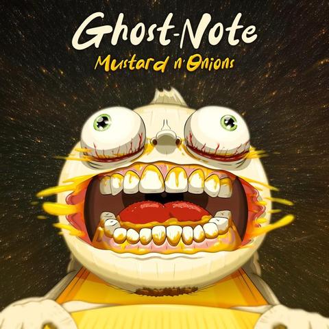 An image of the cover of the record album 'Mustard n'Onions' by Ghost-Note