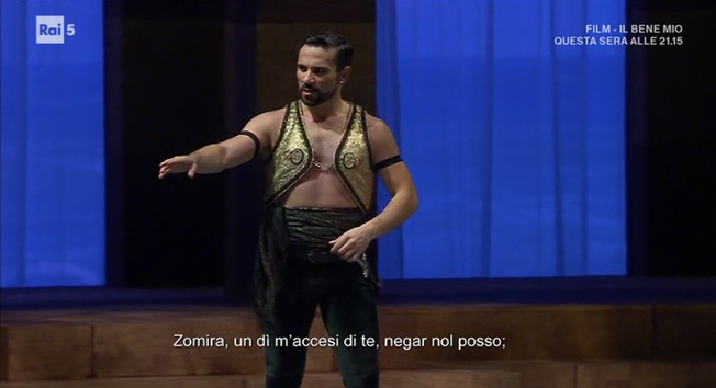 Ricciardo and Zoraide
The inaugural title of the 2018 edition of the Rossini Opera Festival in Pesaro. The two-act musical drama, performed for the first time in Naples at the Teatro San Carlo in 1818, is presented in the new production by Marshall Pynkoski, a Canadian director known to Italian audiences for Mozart's Lucio Silla at La Scala in 2015 and at his debut at the ROF, with Rossini's Giacomo Sagripanti conducting, on the podium of the Orchestra Sinfonica Nazionale della Rai. The creative team includes Gerard Gauci for the sets, Michael Gianfrancesco for the costumes, Michelle Ramsay for the lights and Jeannette Lajeuneusse Zingg for the choreography. The protagonists on stage are a solid cast led by two opera stars such as tenor Juan Diego Flórez, in the role of Ricciardo, and soprano Pretty Yende as Zoraide.