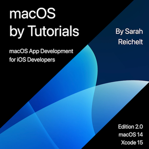 macOS by Tutorials book cover