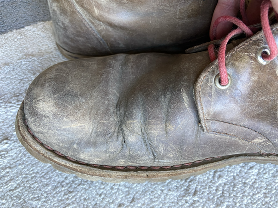 Nahaufnahme der Schuhe