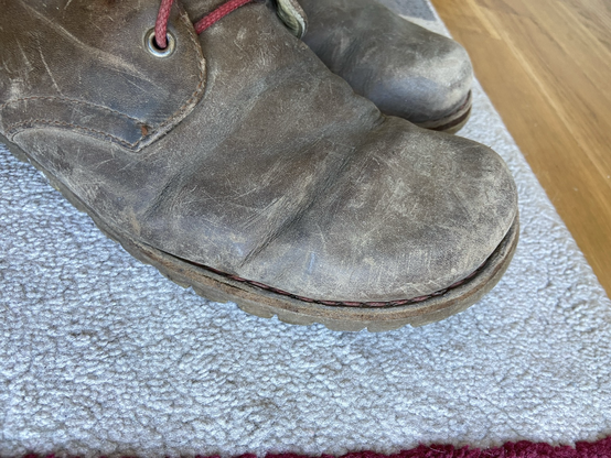 Nahaufnahme der Schuhe