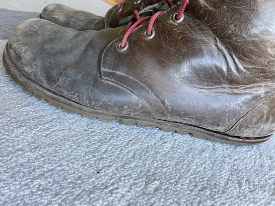 Nahaufnahme der Schuhe