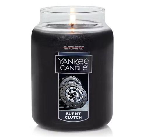 Fake Yankee candle in the flavor burnt clutch 
