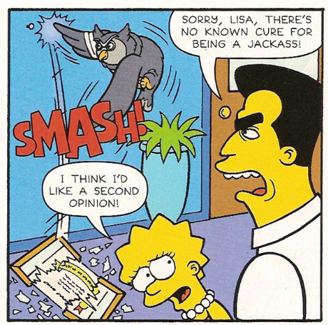 Simpsons Comics #174 is the one-hundred and seventy-fourth issue of Simpsons Comics. It was released in the USA in January 2011.